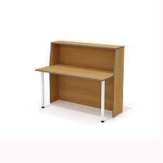 А-140 + L-710 (х2) Модуль стойки администратора с опорами Агат ольха