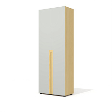 Rem-49 + Rem-9.2 Гардероб Remo серый софт / дуб Сорано