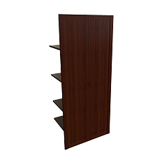 22552 Наполнение шкафа 85x42x188 Sorbonne темный орех
