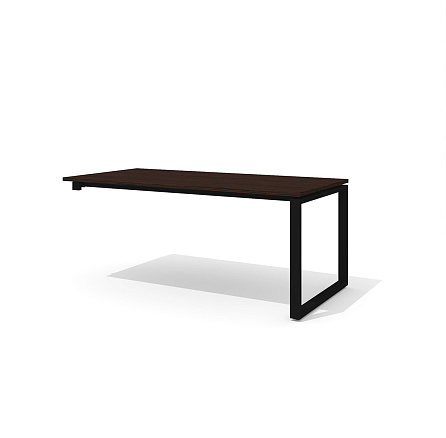 RD-180.1 Стол руководителя 180x90x75 Rio Direct венге/металл черный