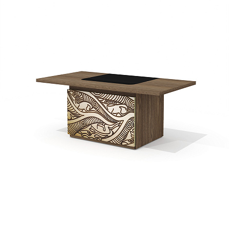 TS-180 + TS-100.4 Стол руководителя с траверсом Time.S Палдао