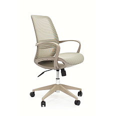 SK-2192 Кресло сетка, крестовина пластик обивка серый