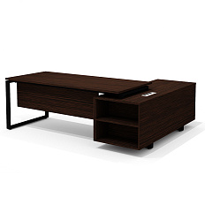 RD-200.1 + RD 35 L Стол руководителя левый Rio Direct венге