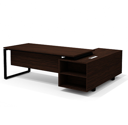 RD-200.1 + RD 35 L Стол руководителя левый Rio Direct венге