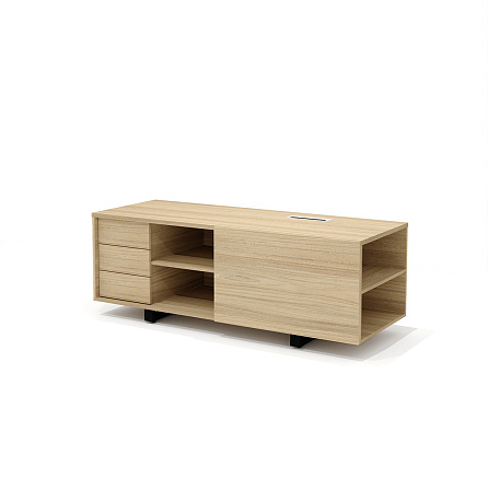 RD-35L Тумба опорная 180x68x65 Rio Direct вяз швейцарский/металл черный