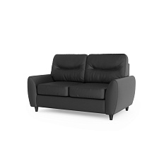 Наполи-2 Диван 2-мест. 148x80x84 см Boom midnight черный