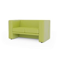 Тайм-2 Диван 2-мест. 132x71x67 см Art-Vision 179 салатовый
