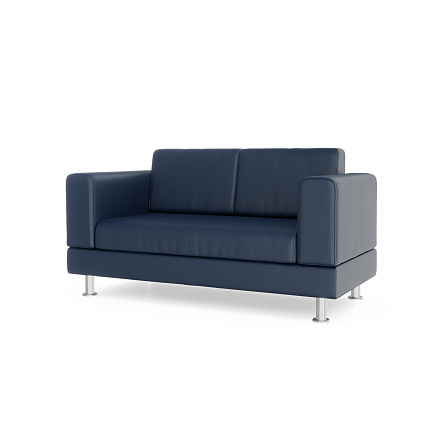 Сити-2 Диван 2-мест. 151x77x80 см Art-Vision 106 тёмно-синий