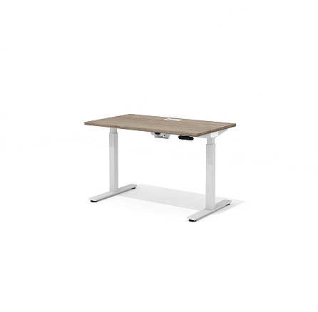 DD-70-4.3 + DD-1601-DD02 Прямой стол (подъёмный механизм) с заглушками Drive дуб Верцаска