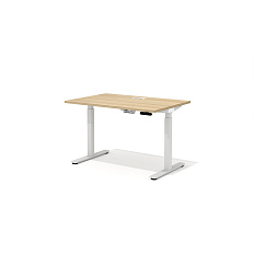 DD-80-4.1 + DD-1601-DD02 Прямой стол (подъёмный механизм) с люком Drive швейцарский вяз