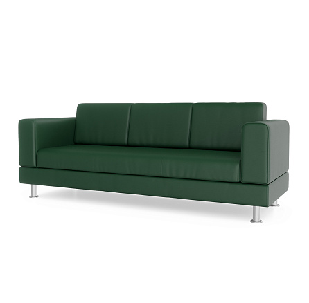 Сити-3 Диван 3-мест. 211x77x80 см Art-Vision 104 темно-зеленый