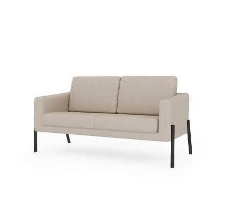 Харди-2 Диван 2-мест. 160х78х83 см букле Clarins 131 бежевый