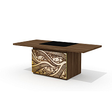 TS-200 + TS-100.4 Стол руководителя с траверсом Time.S Палдао