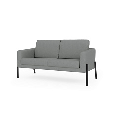 Харди-2 Диван 2-мест. 160х78х83 см букле Clarins 995 темно-серый