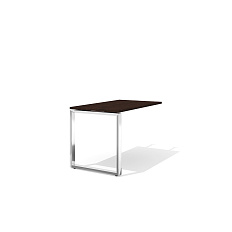 RD-15S Брифинг-приставка 70x118,5x75 Rio Direct венге/металл полированная сталь