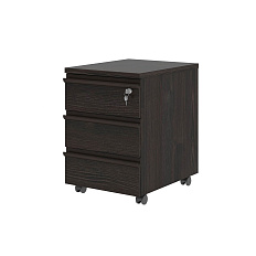 FRN201 Тумба мобильная 3ящ. 430х560х610 FRANKLIN DM дуб термо Н1199