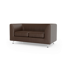 Ева-2 Диван 2-мест. 146x77x70 см Art-Vision 192 темно-коричневый