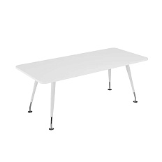 EMP 103 Стол прямой Emporio белый глянец