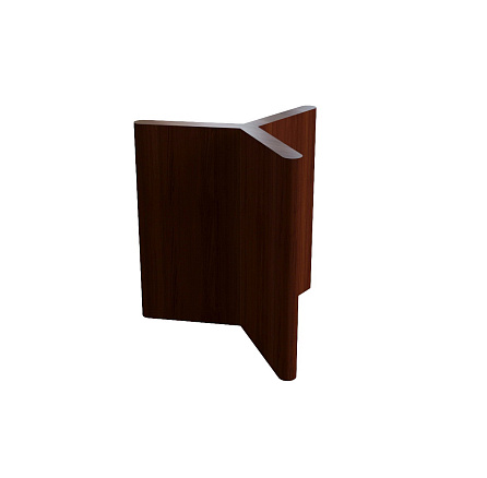 24715 Опора для стола переговоров Kingston темный орех