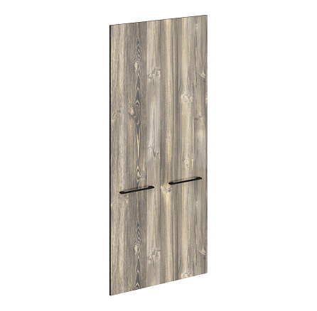 MHD 42-2 Двери для шкафа 84,4x1,8x190 см, MORRIS дуб базель / венге