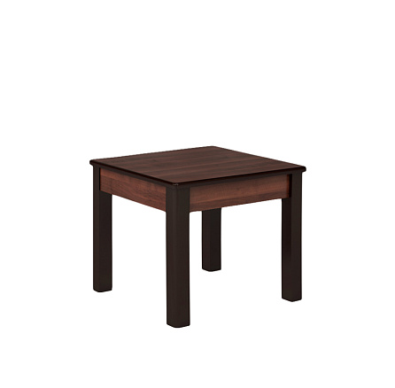 17606 Стол кофейный 60x60x50 Bern темный орех