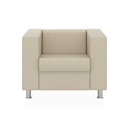 Аполло Кресло экокожа 89x85x70 см ИК Р2 ergoline 912 бежевый