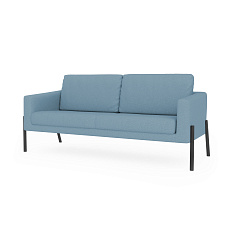 Харди-3 Диван 3-мест. 190х78х83 см букле Clarins 792 синий