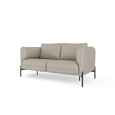 Купер-2 Диван 2-мест. 167х87х85 Nappa 950 серо-бежевый