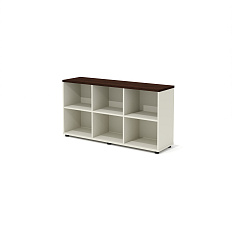 R-80 Стеллаж 143x38x75 Rio Base венге/беж