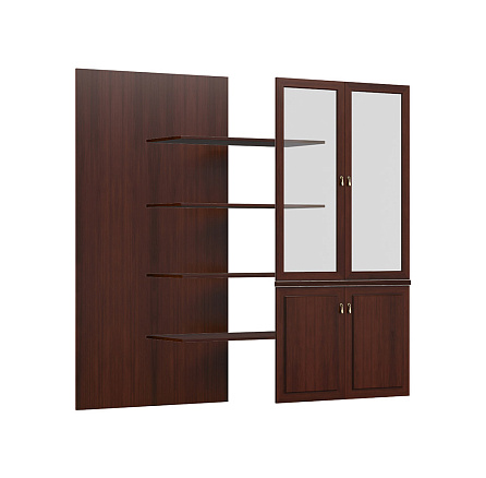 29541 Наполнение шкафа 100x46,5x196,8 MINISTRY орех южный