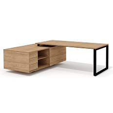 RD-200.1 + RD 38 L Стол руководителя левый Рио Директ швейцарский вяз