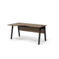 LM-2.2L + LF-2 Стол интегральный на металлокаркасе Line Делиос