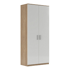 AST33951421 Шкаф для бумаг глухой глянец 90x45x205,6 ASTI вяз / белый