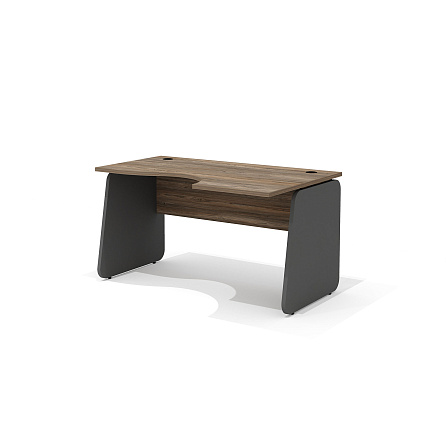 L-3.2R Стол интегральный 140х90х75 Line Делиос/антрацит