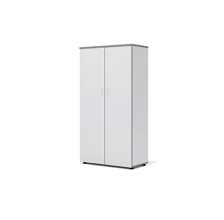 А-25 Шкаф  80x40x152 Агат светло-серый