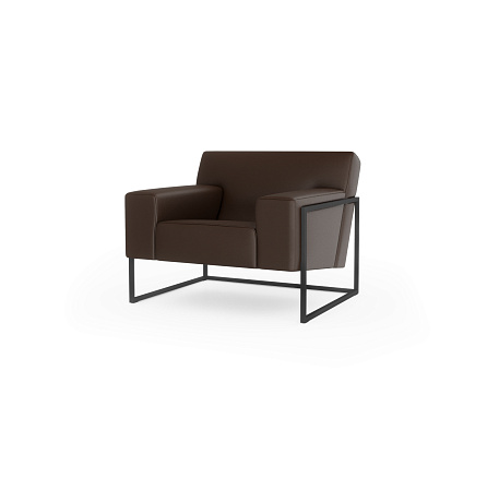 Рэй-1 Кресло 1-мест. 93х87х76 см Art-Vision 192 темно-коричневый