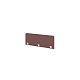 W-68.3 Экран тканевый 126x2,6x45 Ворк / Work микрошенилл Лаунж-Lounge 09 кофе