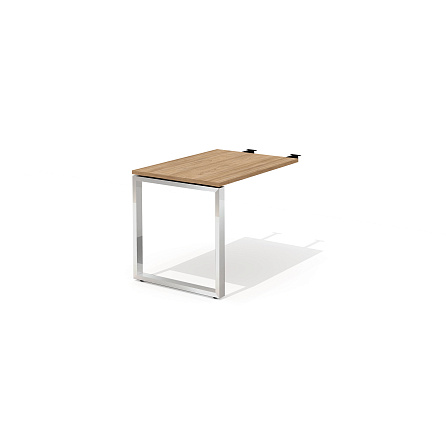 RD-14S Брифинг-приставка 70x98,5x75 Рио Директ / Rio Direct вяз швейцарский/металл полированная стал