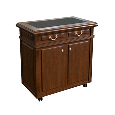 29201 Тумба подкатная 100*60*80 WASHINGTON темный орех
