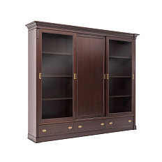 106 508 Шкаф-купе 281x44x233 DOGE орех танганьика