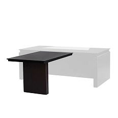 105 204 FE Брифинг для закругл стола 130x84xh75 LAGO дуб ферро