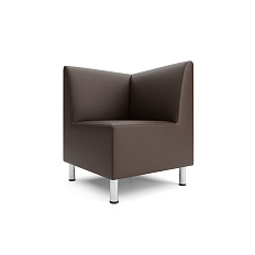 Лабиринт-УВП Секция угловая внутренняя 72x72x90 см Art-Vision 192 темно-коричневый