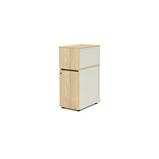 RZ-33R Тумба приставная 42,4x70x110 Rio System вяз швейцарский/беж