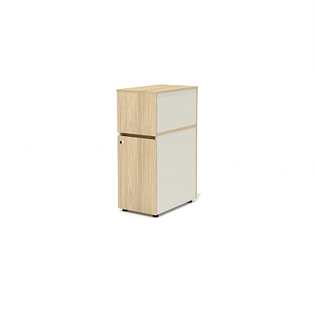 RZ-33R Тумба приставная 42,4x70x110 Rio System вяз швейцарский/беж