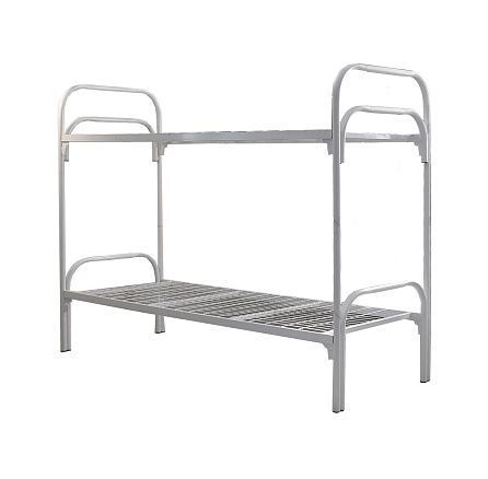 Кровать металлическая 2-х ярусная усиленная 830*2040*1790, сетка