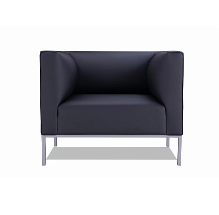 ЭРИЧЕ Кр Кресло экокожа 95x75x72 см черный