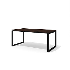 RD-180 Стол руководителя 180x90x75 Rio Direct венге/металл черный