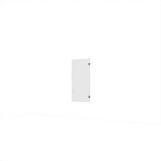 А-02.1 Дверь низкая стеклянная 39x0,5x77 см, Агат стекло прозрачное ясень/палдао