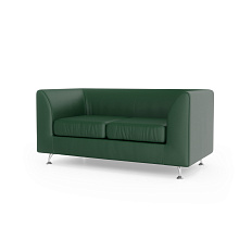 Ева-2 Диван 2-мест. 146x77x70 см Art-Vision 104 темно-зеленый