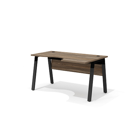 LM-3.2R + LF-3 Стол интегральный на металлокаркасе Line Делиос